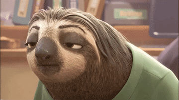 《疯狂动物城》树懒闪电魔性表情包 树懒表情