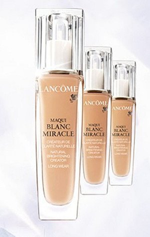 兰蔻臻白恒采粉底液 奇迹点亮肌肤水晶般光彩