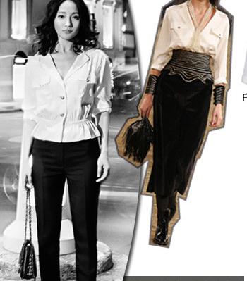 周迅街拍香奈儿时尚大片-香奈儿(Chanel)