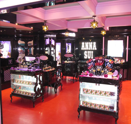 安娜苏专柜门店设计欣赏-安娜苏(Annasui)