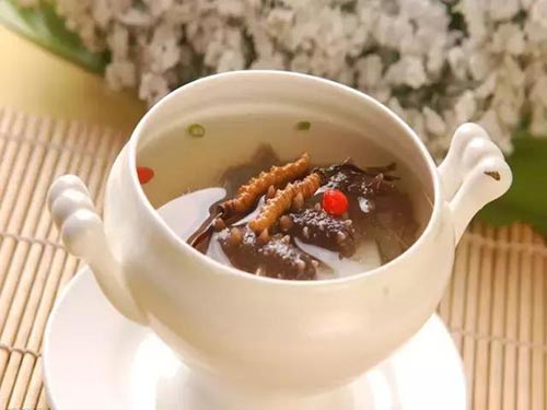 冬虫夏草怎么吃--海参虫草汤