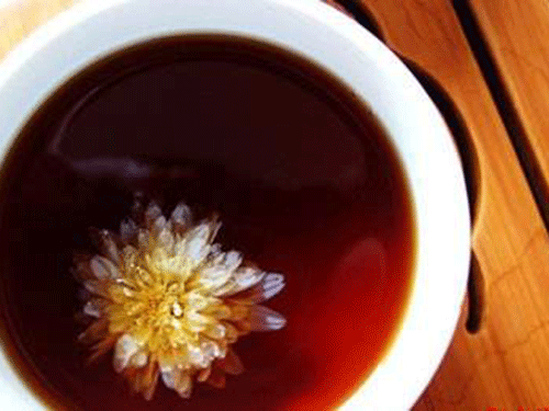 菊花普洱茶的功效与作用