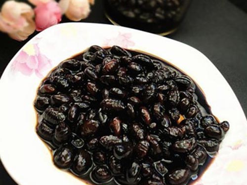 醋泡黑豆的功效